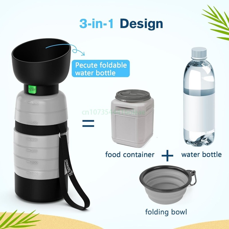 Bottiglia d'acqua per cani da  - Portion Control Container recensione e prezzo